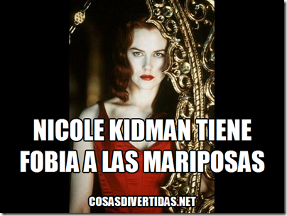 Nicole Kidman   mariposas