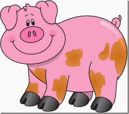  dibujo de cerdo para descargar color 