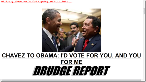 Obama vote for Chavez