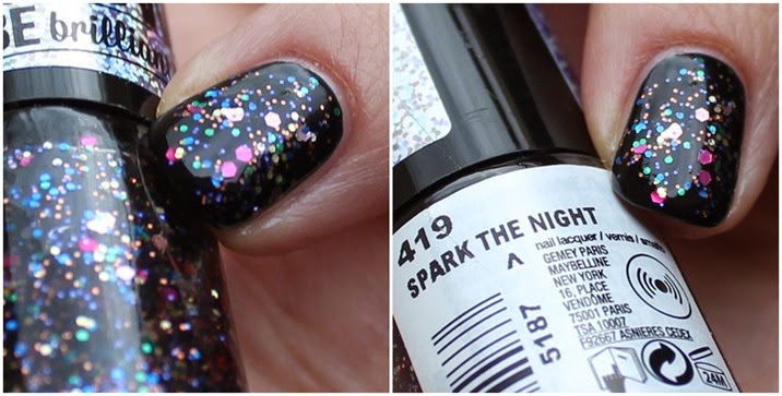 Maybelline Color Show be brilliant LE Swatches Spark the Night 05
