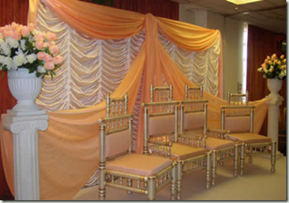 Simple Indian Wedding Stage Decorations