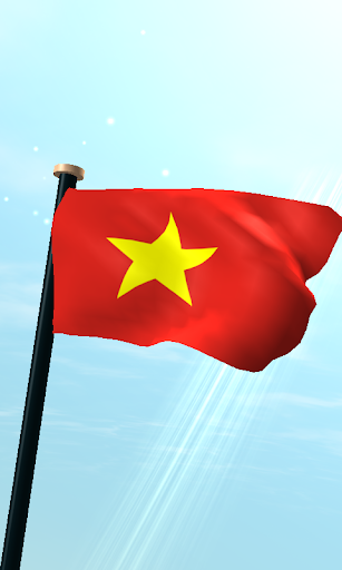 Vietnam Flag 3D Live Wallpaper