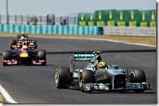 Hamilton davanti a Vettel nel gran premio d'Ungheria 2013