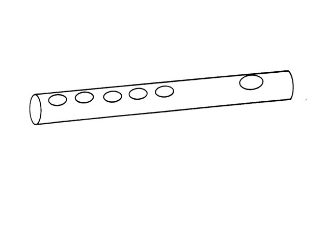 FLUTE COLORING PAGES