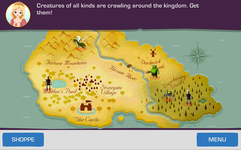 Medieval Math Battle Gold Screen 3