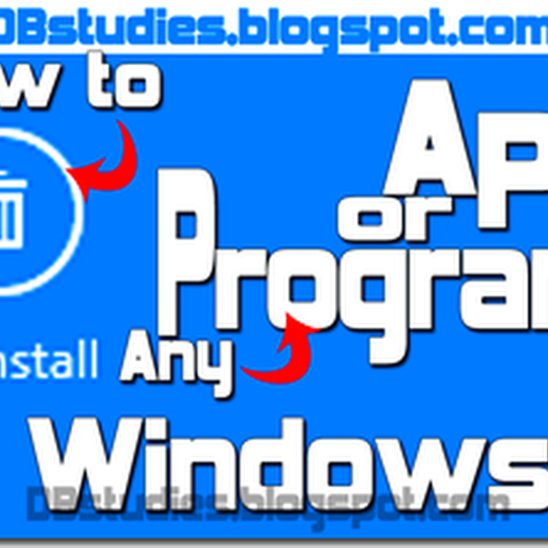 How to Remove/Uninstall Programs in Windows 8