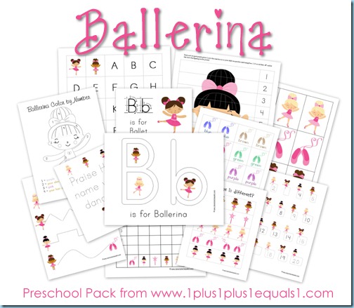 Ballet Preschool Pack