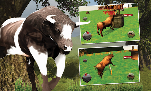 Bull Simulator - Crazy 3D Game Screenshots 4