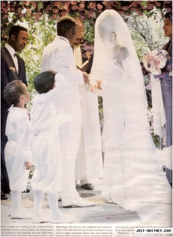Blogger Of The Bride Whitney Houston S Wedding To Bobby Brown Pics From Lipstickalley Whitney Houston Wedding 04