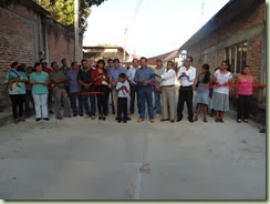30-10-2013 inauguracion calle de la comunidad de paso morelos 2