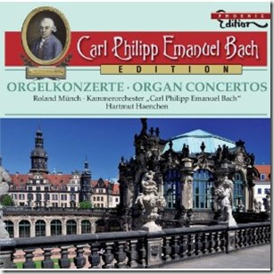 CPE Bach Conciertos organo Haechen