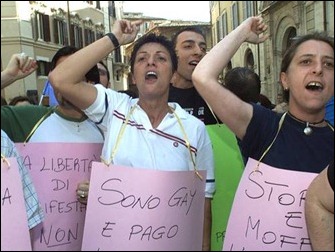 Italia Manifestantes