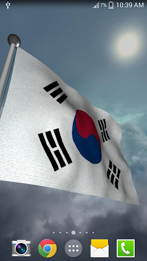 South Korea Flag - LWP