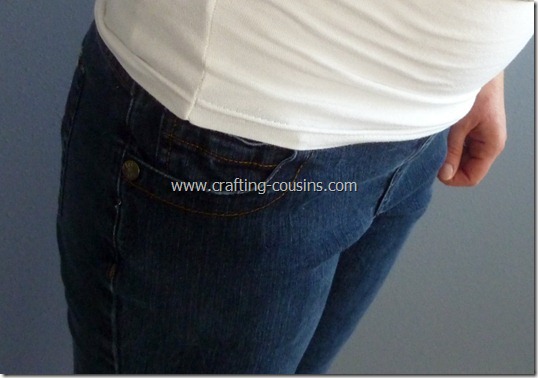 sew your own maternity jeans 3