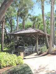 Florida Marriott picnic area