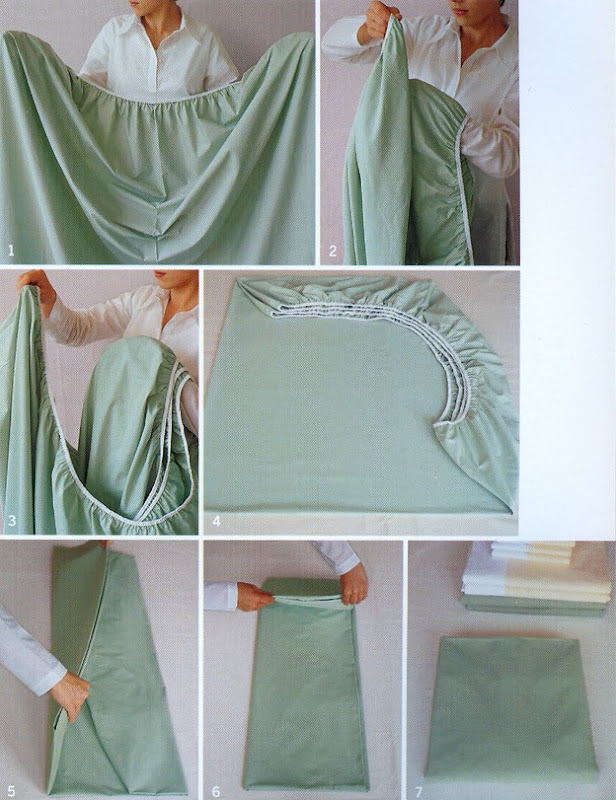folding fitted sheets