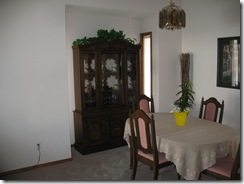 before of dining area