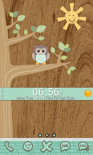 【免費個人化App】Go Launcher Themes: Hoot-APP點子