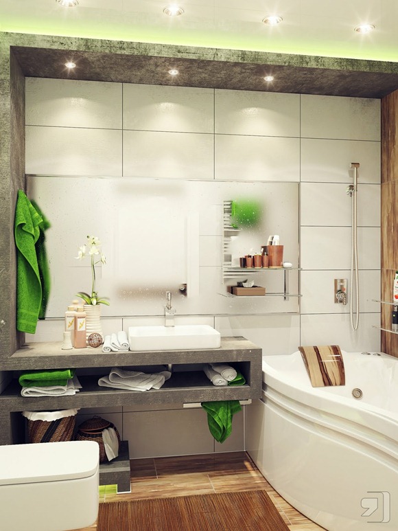 Green-white-small-bathroom-ideas