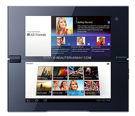 SONY TABLET P ANDROID CLAMSHELL   PRICEultra-portability dual 5.5-inch TFT screens super-quick NVIDIA® Tegra™2 mobile processor