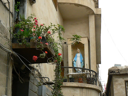 Fecioara Maria in Siria: cartierul crestin din Damasc