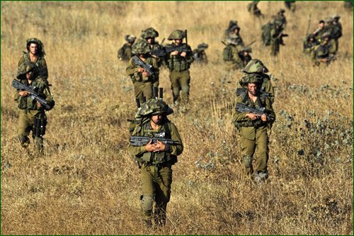 Армия Израиля на учениях