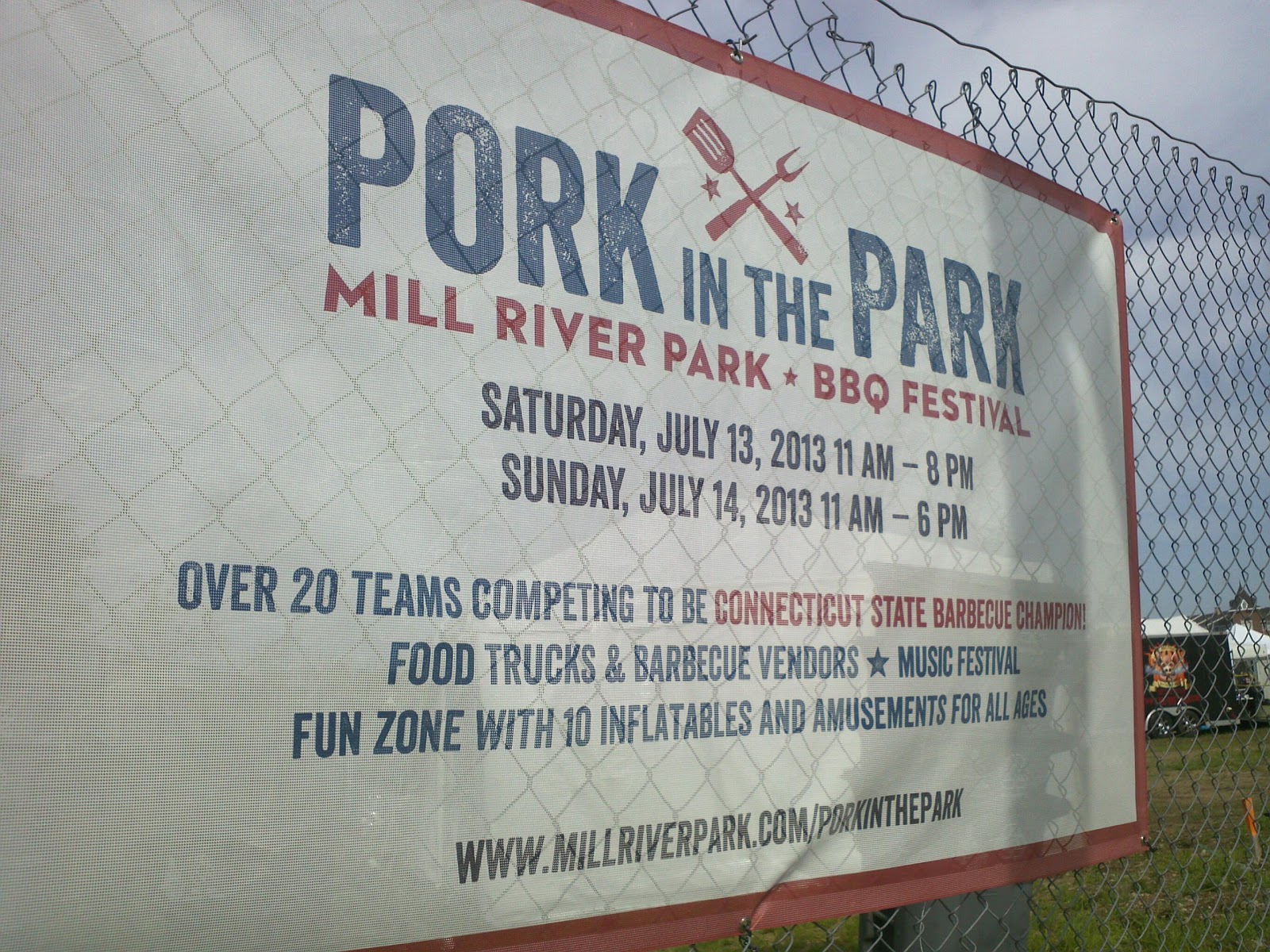 Stamford Downtown Events BBQ Mill River Park