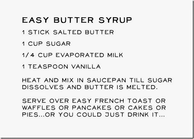 Recipe-Butter Syrup copy