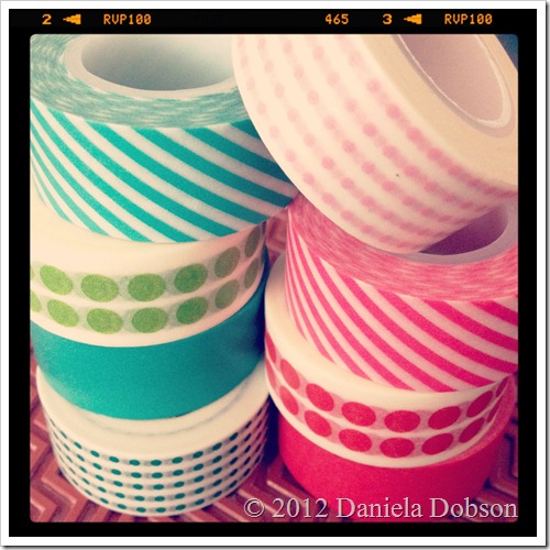 Daniela Dobson Target paper tape