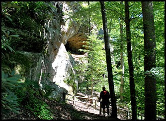 41 - Battleship Rock Trail- large cliffside cave