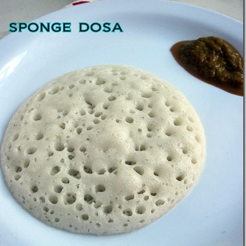 Sponge Dosa Recipe Without Urad dal - Fermentation Method | Chitra's Food  Book