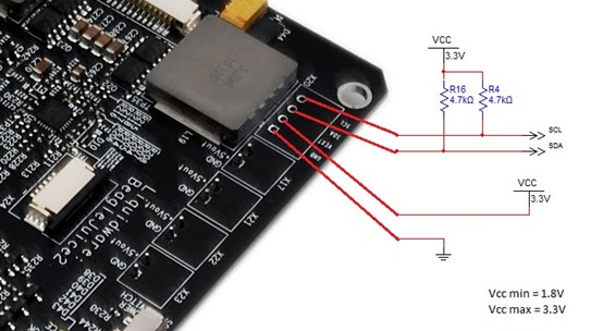 BeagleJuice2 I2C Diagram