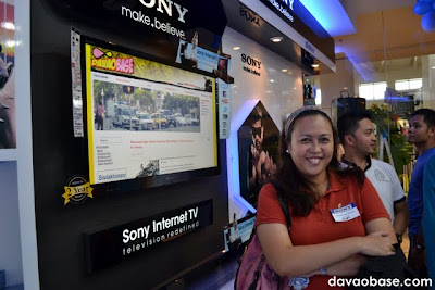 It's DavaoBase.com on Sony Internet TV! It looks amazing!