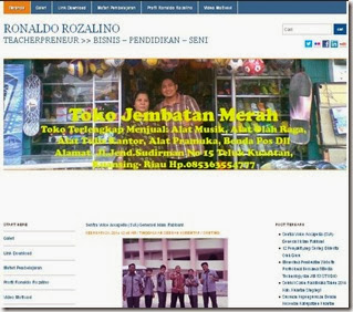 ronaldorozalino.blogspotdotcom Pindah Web ke ronaldorozalinodotnet
