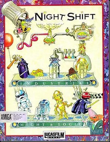 Night Shift Amiga Box