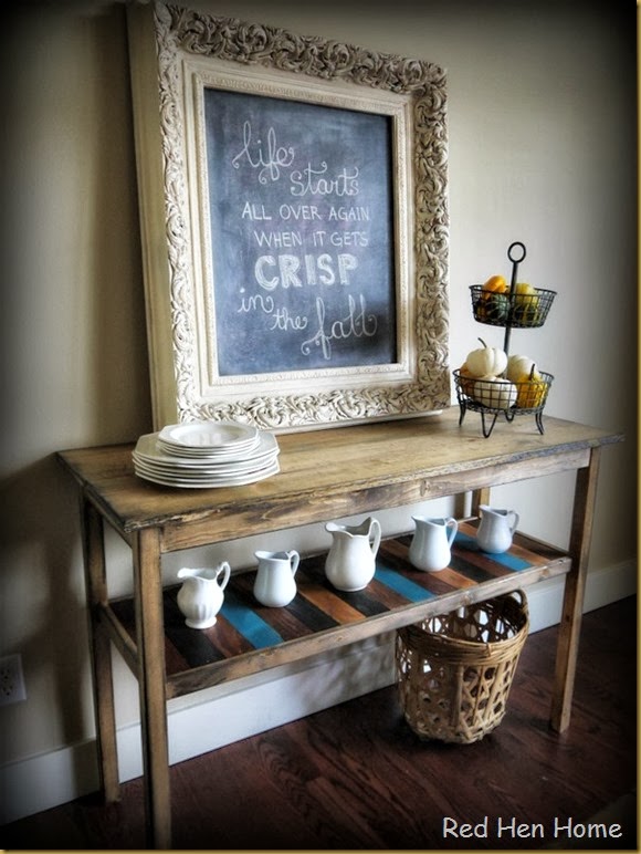 Red Hen Home Console Table 1