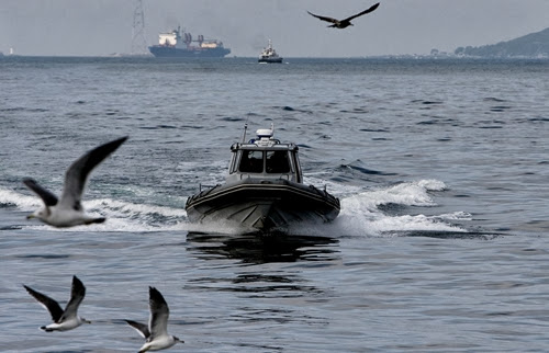 Противодиверсионные учения Тихоокеанского флота в бухте Патрокл