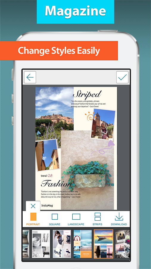 InstaMag - Magazine Collage - screenshot