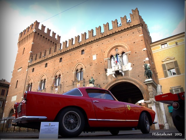 Auto storiche in centro storico 2013, Ferrara - Historic cars in the historic center, 2013, Ferrara, Italy, photo2
