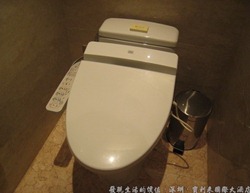 深圳寶利來國際大酒店，使用免治馬桶。
