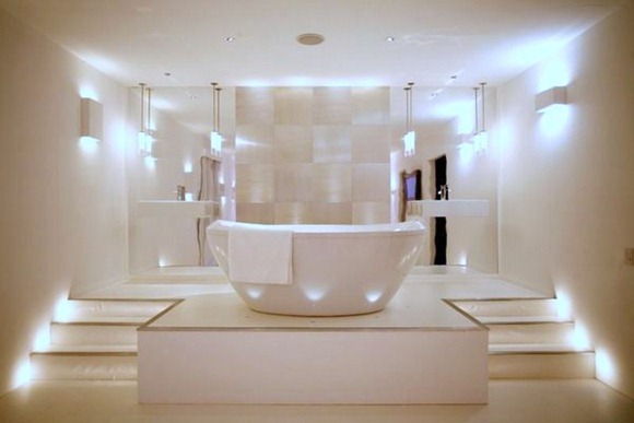 Opciones baño Iluminación para un espacio moderno