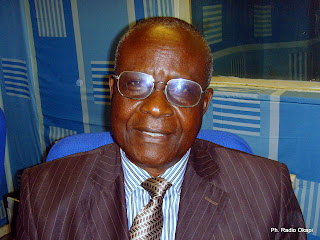 Joshua Baudouin  Ngombe, président de l’association nationale des éditeurs des livres scolaires. Ph. Radio Okapi