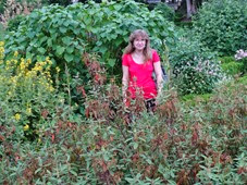 2014.07.19-057 Stéphanie dans le jardin des plantes
