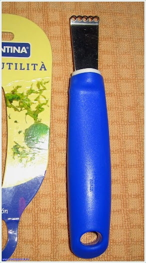 Нож для цедры. www.samapovar.ru