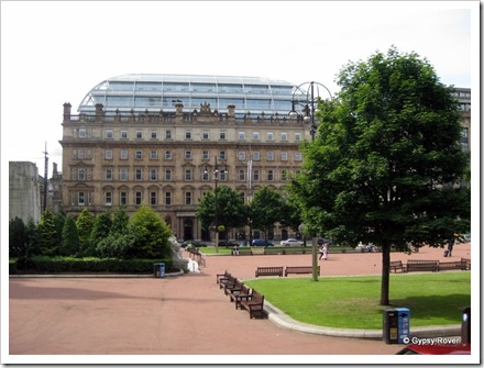 George's square, Glasgow.