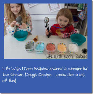 Ice Cream Dough Sensory Fun