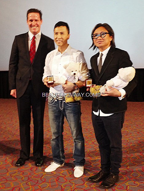Donnie Yen WU XIA Singapore with Peter Chan for Gala Premiere at GV Vivocity