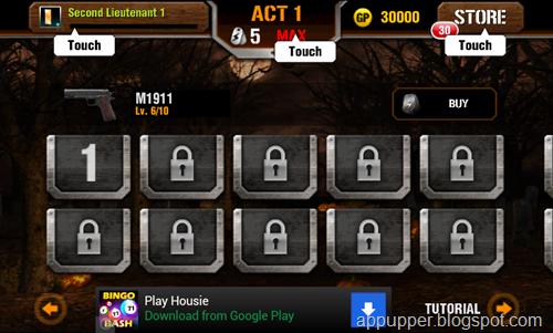 Free Download Gun Zombie Halloween v1.3 Android Game (APK)