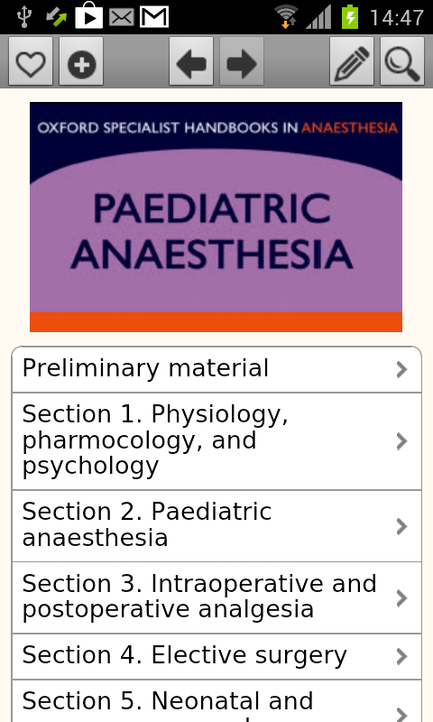 OSH Paediatric Anaesthesia Screen 1