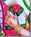 Sita's hand